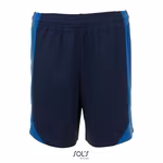 SOL´S Olimpico Contrast Shorts mit Mesh-Einsätzen, Black/Red XS, LT01718 – Bild 3