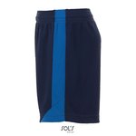 SOL´S Olimpico Contrast Shorts mit Mesh-Einsätzen, Black/Red XS, LT01718 – Bild 5