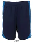 SOL´S Olimpico Contrast Shorts mit Mesh-Einsätzen, French Navy/Royal Blue XS, LT01718 – Bild 2