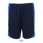 SOL´S Olimpico Contrast Shorts mit Mesh-Einsätzen, French Navy/Royal Blue XS, LT01718 – Bild 3