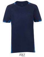 SOL´S V-Ausschnitt Sporttrikot mit Mesh-Einsätzen für Kinder, Black/White 6 Jahre (116), LT01719 – French Navy/Royal Blue