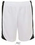 SOL'S Sport Trousers Olimpico with Contrast Inserts for Kids, Black/Red 6 Jahre (116), LT01720 – White/Black