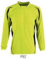 SOL´S Gepolstertes Torwartshirt Azteca 100% Polyester, Apple Green/Black S, LT90208 – Bild 1
