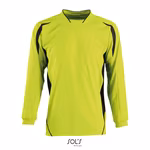 SOL´S Gepolstertes Torwartshirt Azteca 100% Polyester, Apple Green/Black S, LT90208 – Bild 3