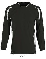 SOL´S Gepolstertes Torwartshirt Azteca 100% Polyester, Apple Green/Black S, LT90208 – Black/White