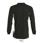 SOL´S Langarm-Raglan-T-Shirt mit Ellenbogenpolster, Apple Green/Black 6-8 Jahre, LT90209 – Bild 4