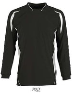 SOL´S Langarm-Raglan-T-Shirt mit Ellenbogenpolster, Apple Green/Black 6-8 Jahre, LT90209 – Black/White