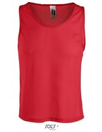 SOL´S Ärmelloses T-Shirt Anfield aus Polyester – Red