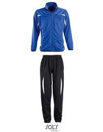 SOL´S Trainingsanzug Camp Nou mit Reißverschluss für Kinder, Black/Lemon 6 Jahre (116), LT90301 – Royal Blue/White/Navy