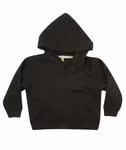 Larkwood Kapuzen-Sweatshirt mit Knopfleiste für Kinder, Black 3-4 Jahre, LW002 – Bild 3