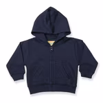 Larkwood Sweat-shirt à capuche Navy avec fermeture éclair, Navy 6/12 Monate, LW005 – image 3
