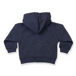 Larkwood Navy Kapuzen-Sweatshirt mit Reißverschluss, Navy 6/12 Monate, LW005 – Bild 4