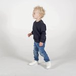Larkwood Baby Crew Neck Sweatshirt, Black 3-4 Jahre, LW006 – Bild 1