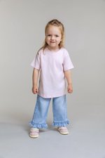 Larkwood Baby-Kinder T-Shirt aus Baumwolle, White 6/12 Monate, LW020 – Bild 1
