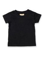 Larkwood Baby-Kinder T-Shirt aus Baumwolle – Black