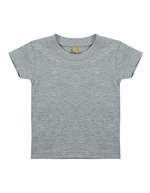 Larkwood Baby-Kinder T-Shirt aus Baumwolle – Heather Grey