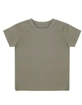 Larkwood Baby-Kinder T-Shirt aus Baumwolle, Sunflower 6/12 Monate, LW020 – Khaki