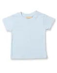Larkwood Baby-Kinder T-Shirt aus Baumwolle, Sunflower 6/12 Monate, LW020 – Pale Blue