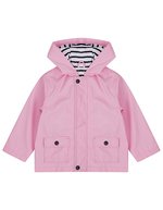 Larkwood Wasserabweisende Kinder-Regenjacke mit Futter – Candyfloss Pink