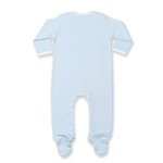 Larkwood Langarm Schlafanzug mit Kontrastdetails, Pale Blue/White 0/3 Monate, LW053 – Bild 4