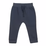 Larkwood Pantalon de jogging enfant confortable avec poignets revers, Black 12/18 Monate, LW062 – image 3