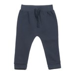 Larkwood Bequeme Kinder Joggers mit Umschlagmanschetten, Heather Grey 6/12 Monate, LW062 – Bild 3