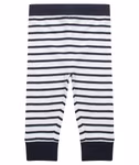 Larkwood Pyjama bébé rayé avec manches raglan, Navy Stripe/White 0/6 Monate, LW072 – image 6