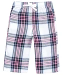 Larkwood Baby Tartan Hosen aus Baumwoll-Flanell, White-Pink Check 24/36 Monate, LW083 – Bild 3