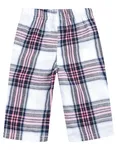 Larkwood Baby Tartan Hosen aus Baumwoll-Flanell, White-Pink Check 24/36 Monate, LW083 – Bild 4