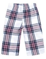 Larkwood Baby Tartan Hosen aus Baumwoll-Flanell, Navy-Green Check 0/6 Monate, LW083 – Bild 4