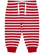 Larkwood Baby Lounge Pants mit elastischem Bund, Navy/White Stripes 0/6 Monate, LW085 – Bild 4