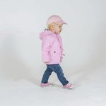 Larkwood Baby Cap aus Baumwoll-Twill mit Gummizug, Navy 1-2 Jahre, LW090 – Bild 1