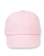 Larkwood Baby Cap aus Baumwoll-Twill mit Gummizug – Pale Pink