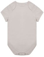 Larkwood Bio-Baumwoll-Bodysuit mit Druckknöpfen – Natural