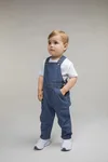 Larkwood Denim Dungarees with Adjustable Straps, Blue Denim 24/36 Monate, LW700 – image 2