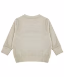 Larkwood Sustainable Kids Sweatshirt with V-Neck, Black 0/6 Monate, LW800 – image 4
