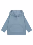 Larkwood Sustainable Kids Hoodie made of Cotton-Polyester, Black 0/6 Monate, LW802 – image 3