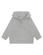 Larkwood Nachhaltiger Kinder-Hoodie aus Baumwolle-Polyester – Heather Grey
