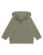Larkwood Nachhaltiger Kinder-Hoodie aus Baumwolle-Polyester – Khaki