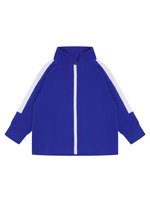 Larkwood Track Jacke mit Kontrast-Reißverschluss für Kinder, Black/White 0/6 Monate, LW820 – Bild 3