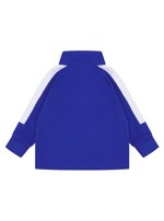 Larkwood Track Jacke mit Kontrast-Reißverschluss für Kinder, Black/White 0/6 Monate, LW820 – Bild 4
