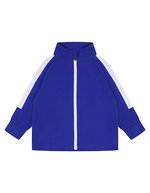 Larkwood Track Jacke mit Kontrast-Reißverschluss für Kinder – Royal/White
