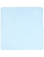 Larkwood Kuscheldecke aus 100% Baumwolle, Heather Grey One Size, LW900 – Pale Blue