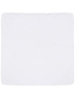 Larkwood Kuscheldecke aus 100% Baumwolle, Heather Grey One Size, LW900 – White