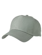 Myrtle beach 5-Panel-Cap aus 100% Baumwolle, Black One Size, MB001 – Grigio scuro