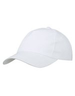 Myrtle beach 5-Panel-Cap aus 100% Baumwolle, Black One Size, MB001 – Bianco