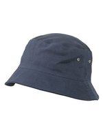 Myrtle beach Fisherman Hut mit Paspel und Metallösen, Natural/Navy S/M (56 cm), MB012 – Navy/Navy