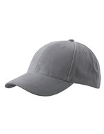 Myrtle beach Laminiertes 6-Panel Cap aus Baumwolle, Black One Size, MB016 – Dark Grey