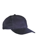 Myrtle beach Laminiertes 6-Panel Cap aus Baumwolle, Black One Size, MB016 – Navy
