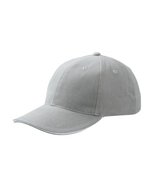 Myrtle beach 6-Panel Sandwich Cap mit Metallverschluss, Beige/Navy One Size, MB024 – Dark Grey/White